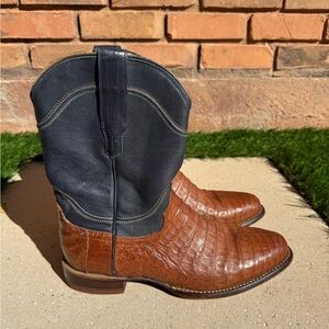 Tecovas - The Cole - Grain Caiman - Size 9D